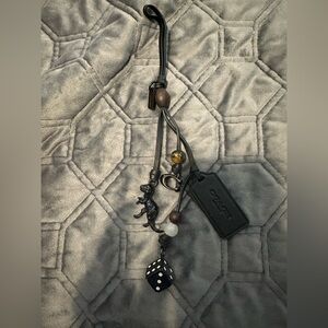 Coach Heritage Bag Charm.